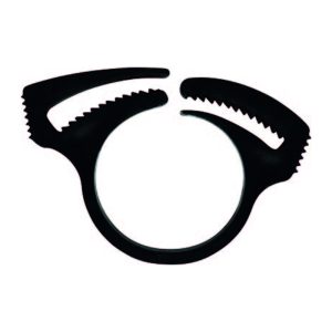 Sujetador con seguro para manguera