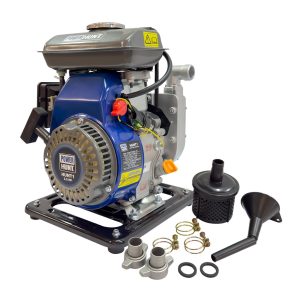 Motobomba 2.5 hp 4 tiempos ohv autocebante 1 pulg HUNT1